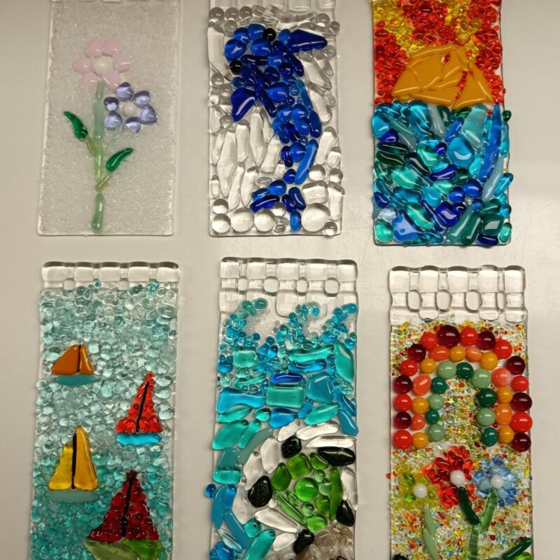 SCHOOL HOLIDAY Children's Glass Fusion Workshop, 4-11 yr olds.  Held at Westbury Manor, Fareham