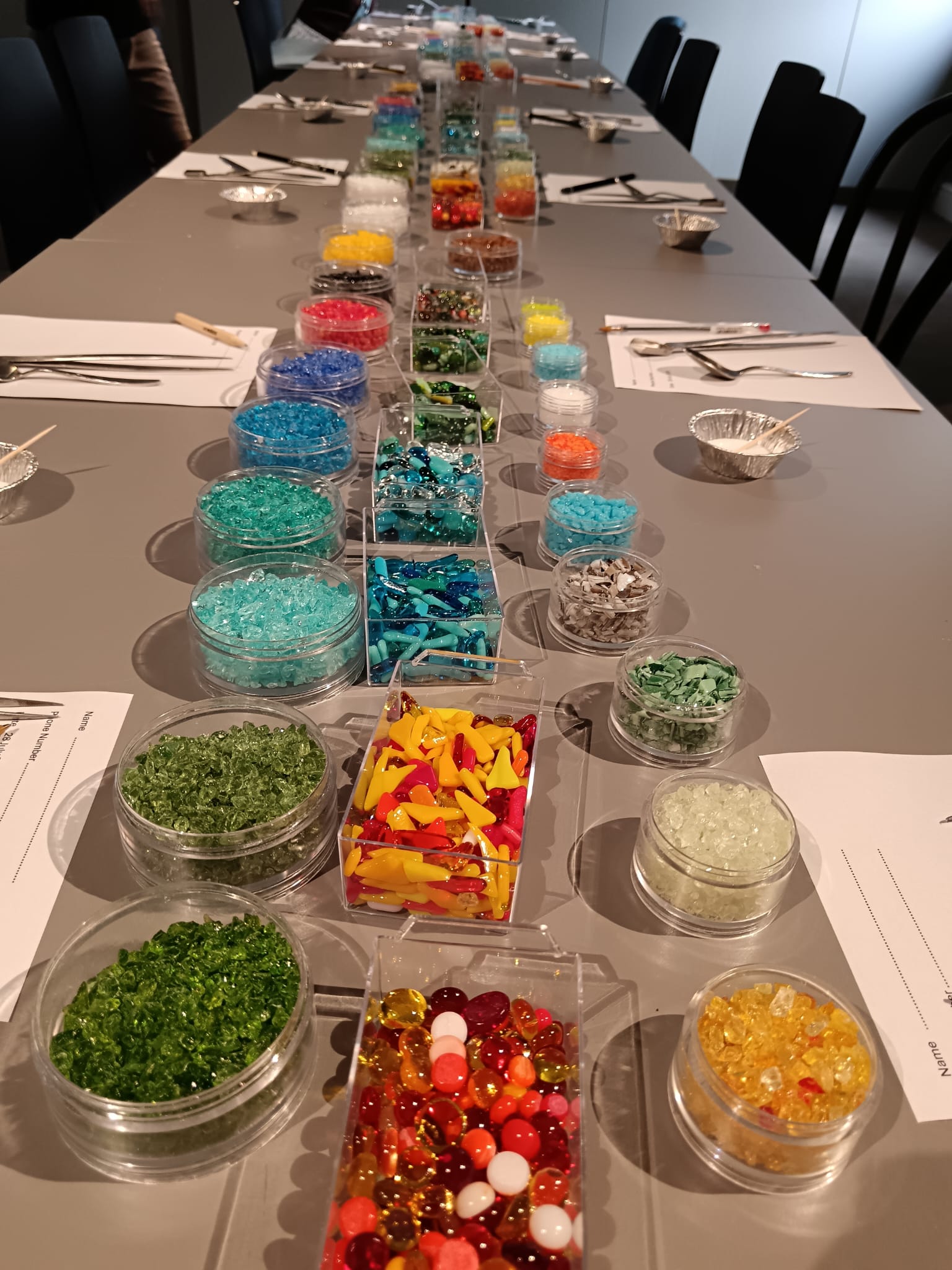 Basic intro to glass fusion - come & have a go at Westbury Manor !